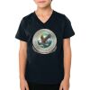 2156 Toddler Fine Jersey V-Neck T-Shirt Thumbnail