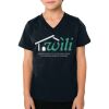 2156 Toddler Fine Jersey V-Neck T-Shirt Thumbnail